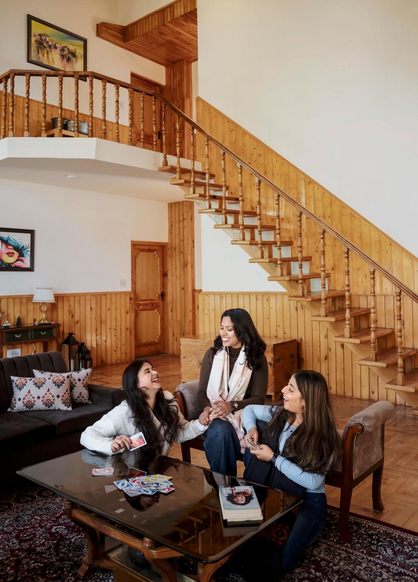 The Wooden Chalet, Manali Exteriör bild